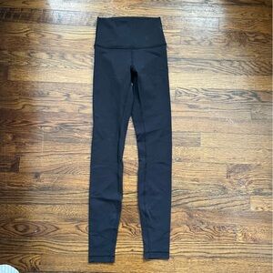 Lululemon Wunder Under High-Rise Tight Black Size 2